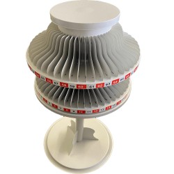 Dönerli Ayaklı Katlı Kart Dolabı
